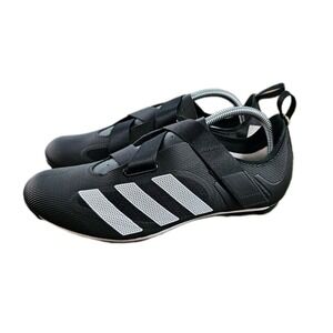 Adidas Mens The Indoor Cycling Bike Shoes‎ Black 3-Bolt, Size 9.5